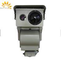 Cámara termal del sensor dual de la seguridad del campo petrolífero con el sistema electrónico del control del IP