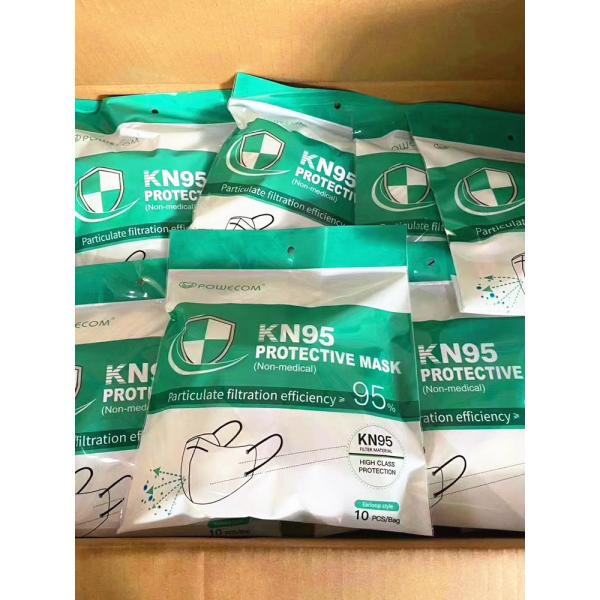 Best Quality Guangzhou Manufacturer Powecom Gb26262006 Kn95 face mask with EUA WHITE LIST