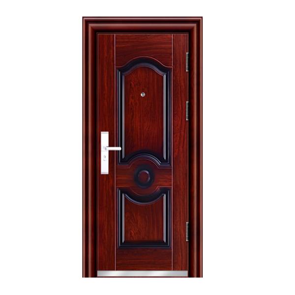 Factory Cheap Price 48 Inch Metal Exterior Entry Safety Single Doors Security Door Exterior Steel Door with Smart Lock