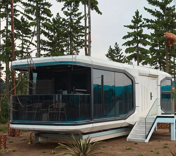 Hot Sale Steel Frame Capsule Container House Waterproof Sleeping Space for Hotels for Supermarket Apartment Office Shop Gym Use