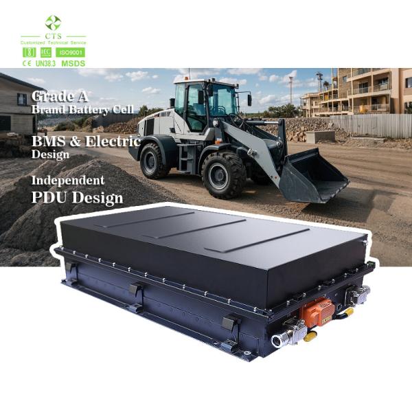 CTS High Voltage Battery System 540V 614V 768V 100Kwh 200kKwh lithium ion battery for Electric excavator bulldozer