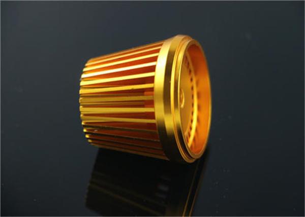 Ra0.8-3.2 CNC Lathing Aluminum Extrusion Profiles For LED Par Lighting Housing