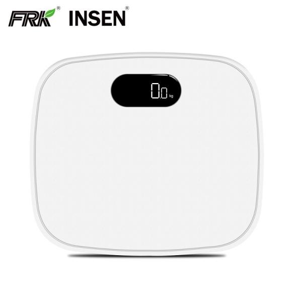 4 AAA Batteries Powered ABS Platform Digital Bathroom Scale
