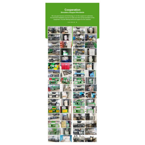 3300 кг вес двойной валы дробилка для вертикального металлолома стальной металлолома