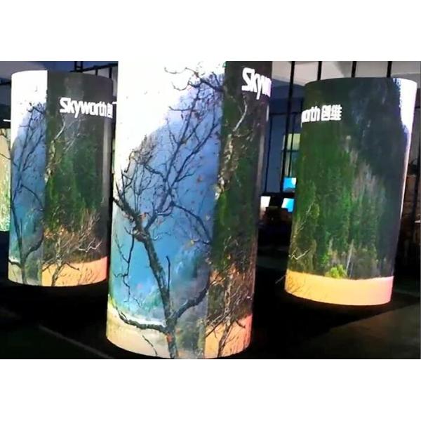 Seamless P2.5 Flexible LED Display Screen with Module Size 240x120mm