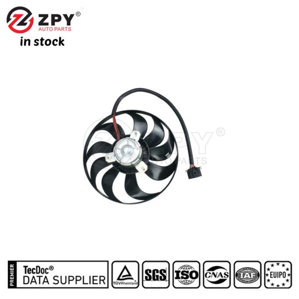 ZPY 1J0959455K Small Electric Fan 290MM For Volkswagen Golf MK4 Audi A3 8L