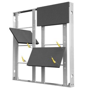 P7.8 Outdoor Fixed LED Display Aluminum Profile 9000nits Outdoor Activity Area