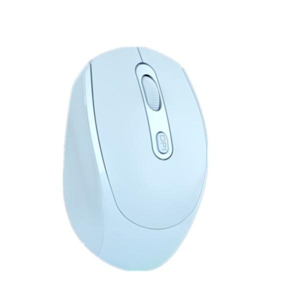 Pink Wireless Mouse Mold Rechargeable Silent Mouse Bluetooth Dual Mode Game Mouse Makaron Multi Color
