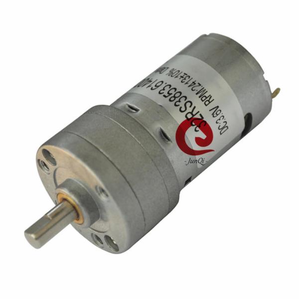 Redutor pequeno do diâmetro 32mm do motor de redução 24VDC da engrenagem de JQM-32RS 385 para o equipamento e o instrumento automáticos