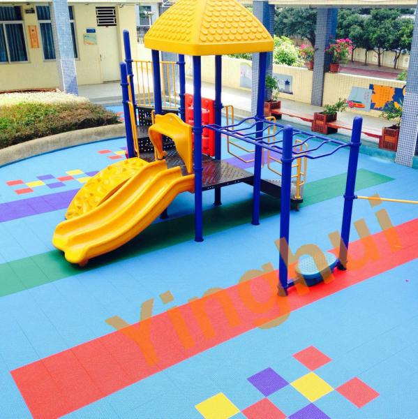 Portable FIBA Approved Tiles Synthetic Basketball Court Plastic Interlocking Flooring Tile