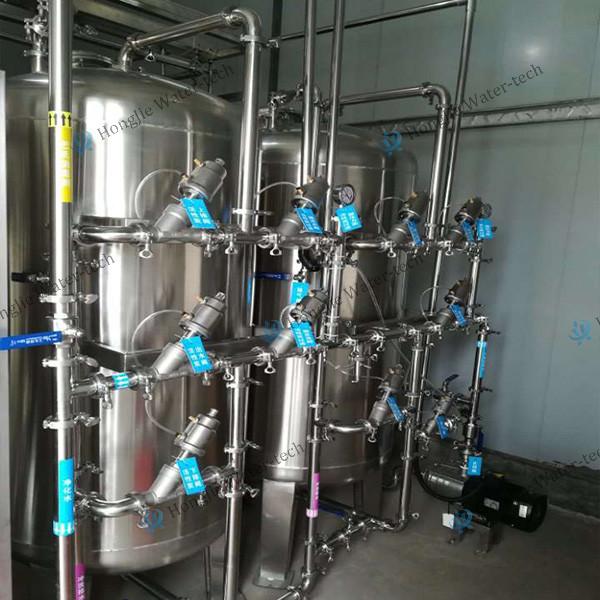 GMP Standard Medical Purified Water Systems Water Treatment Machinery