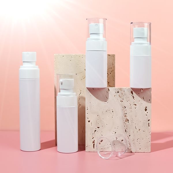 BPA-Free Refillable Leak-Proof PET Spray Bottles in 60/80/100ml for Skincare & Travel