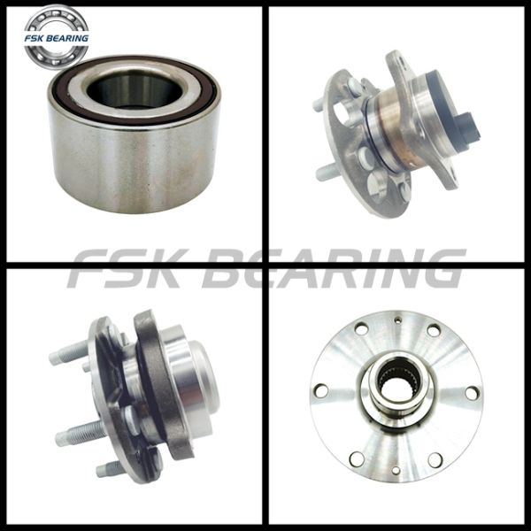 Double Rows Gcr15 Chrome Steel ABS Sensor Wheel Hub Bearing for BMW 3 Series E46 Rear Wheel