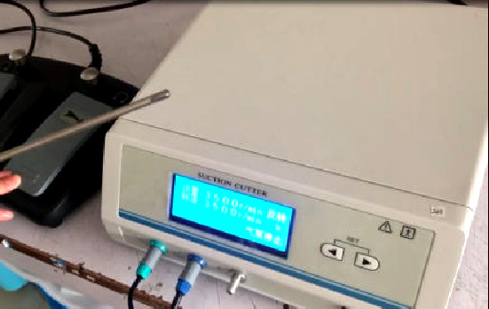 X100 220V 50HZ Surgical Ent Shaver System Medical Nasal Shaver With Blade