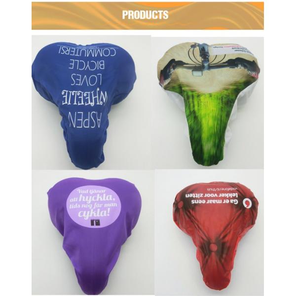 SGS Custom Promotional Bags ,  Waterproof PVC Bicycle Seat Cover