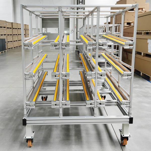 Le tube maigre d'alliage d'aluminium de tuyau de troisième génération pour le chariot de chariot