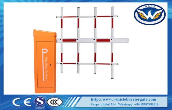 IP54 24V DC  Car Parking Barriers 150W Power Consumption  With Encoder Limit