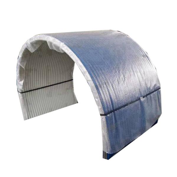 Rust Proof Conveyor Belt Accessories Rain Cover Stainless Steel Color Steel Tile