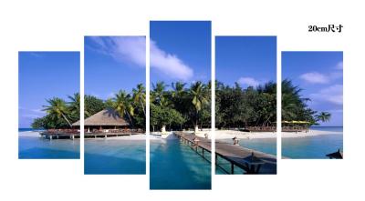 Natural Scenery Canvas Prints Wall Art , Living Room Canvas Art ODM / OEM