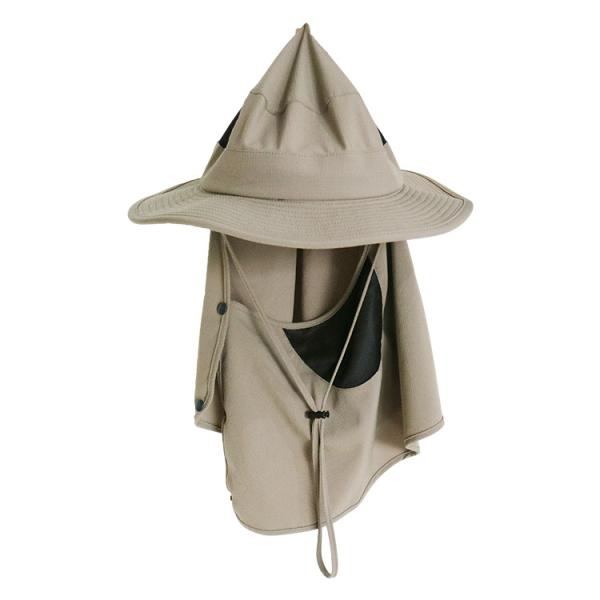Outdoor Fisherman Bucket Hat Upf 50+ Uv Sun Protection With Removable Neck Flapface Cover