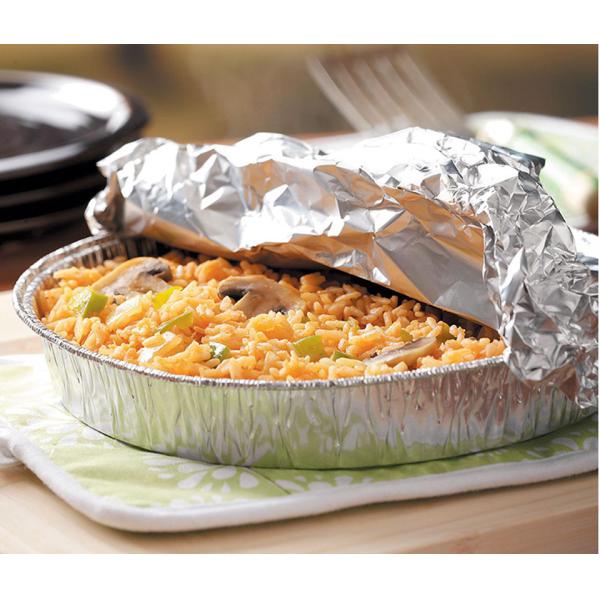 Круглые принимают отсутствующие чашки Рамекинс пищевых контейнеров 130мл алюминиевой фольги устранимые