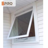 O toldo de alumínio Windows da vitrificação dobro/a parte superior de alumínio toldo superior da grelha da janela de alumínio de Hung Roof Window ISO9001 pendurou