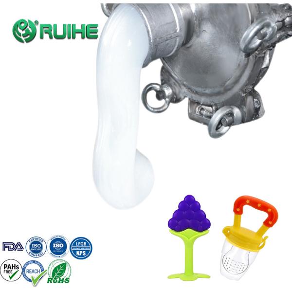 Silicona cauchoada de grado alimenticio respetuosa con el medio ambiente con bajo contenido de COV