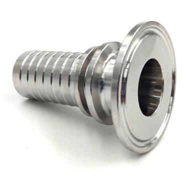 3A Standard Stainless Steel Hose Barb Fittings SS316L Hose Crimping Fittings