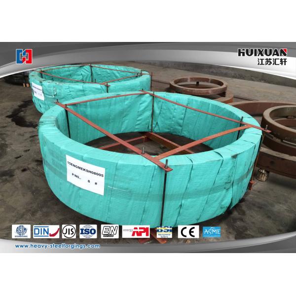 50Mn 4140 18CrNiMo7-6 forjó la forja modificada para requisitos particulares los rebordes de acero del reborde