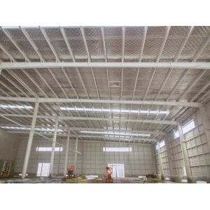 H Section Steel Portal Frame Warehouse Easy Assembly Industrial Warehouse Buildings