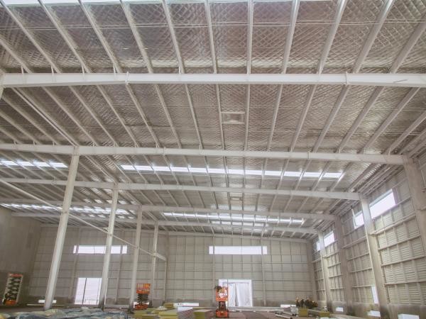 H Section Steel Portal Frame Warehouse Easy Assembly Industrial Warehouse Buildings