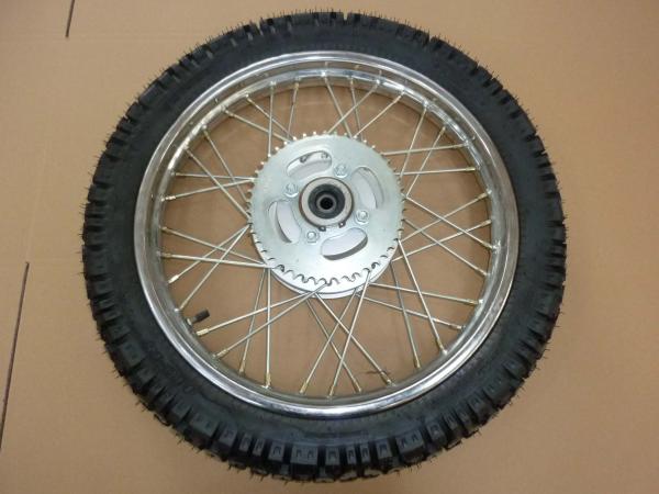 HONDA XL125 XL185s MOTOCROSS MOTORCYCLE MOTORBIKE  REAR WHEEL ASSY