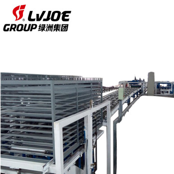 Fireproof MGO Board Production Line WPC Board Machine Low Energy Consumption
