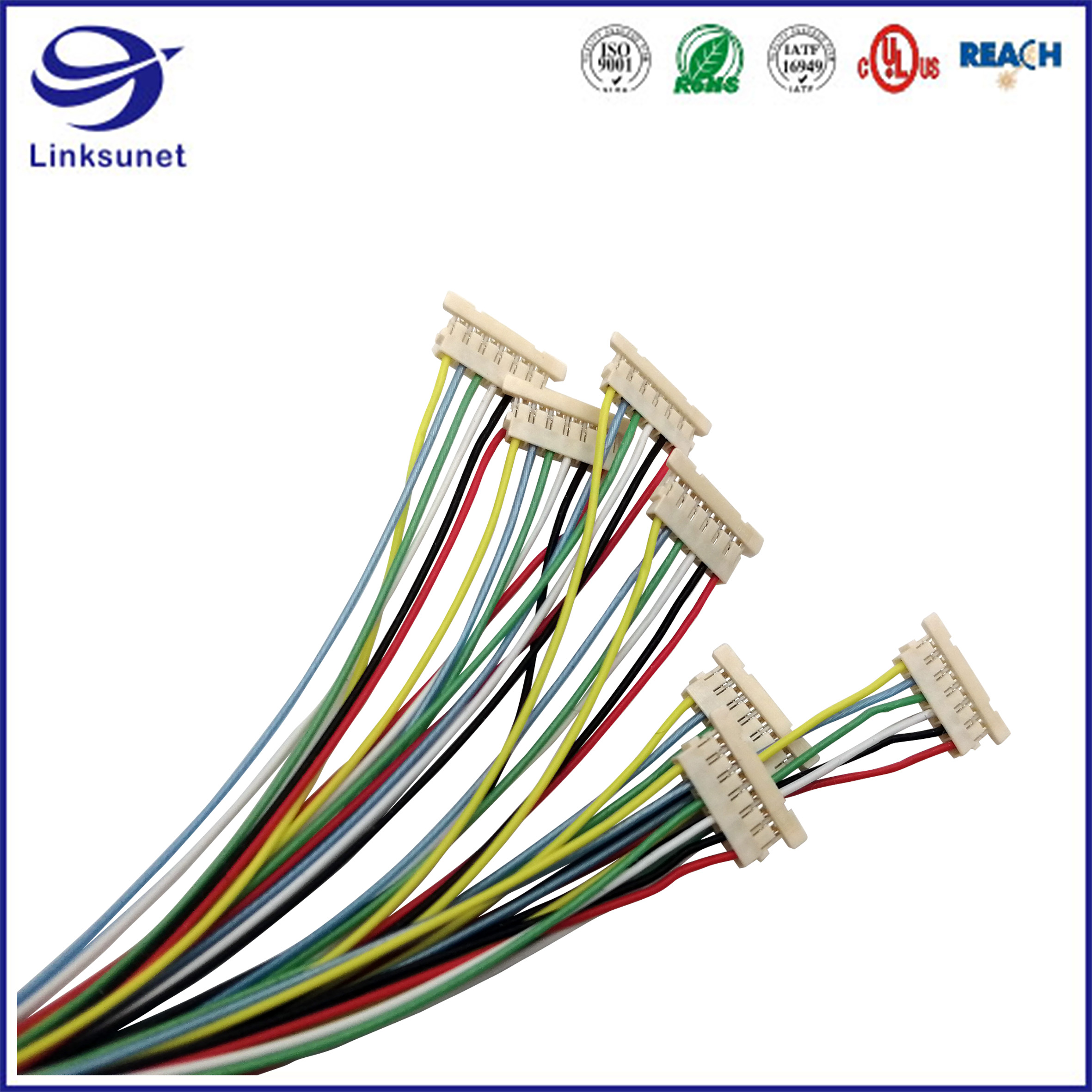 Кабельный соединитель ЧАСОВ 1row 28AWG DF58 1.2mm для проводки провода силы