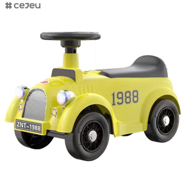 Baby Ride on Toys | Kids Musical Walker Ride on Push Car No Battery Needed,Foot to Floor Sliding Car Pushing Cart