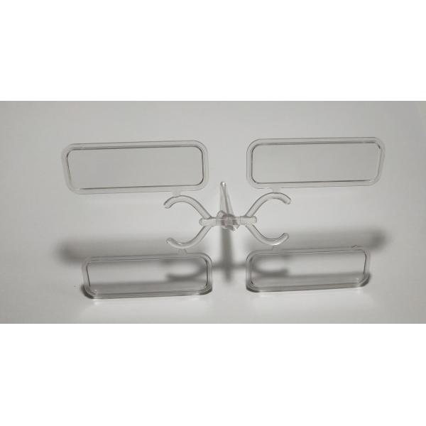 asamblea de vivienda plástica del molde 500K de los componentes del ABS plástico de la PC