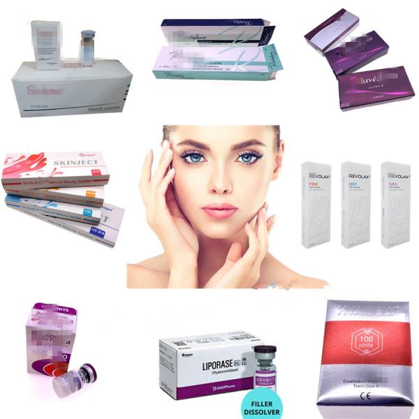 Крест 2 Ml Juvederm соединил Hyaluronic кисловочный заполнитель ультра 3 ультра 4 Voluma