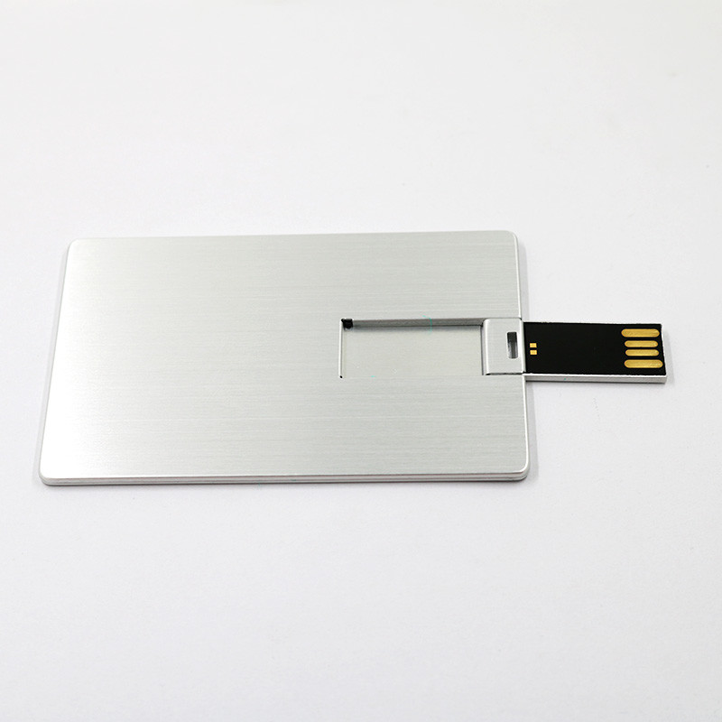 Вспышка UDP привода 16GB 32GB Usb кредитной карточки металла 2,0 откалывает полную память