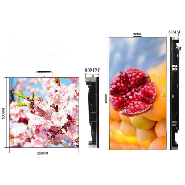 HD Indoor Advertising Led Display Screens Led Panels 500*500mm P3.91 Led Video Wall Flexible Led Module