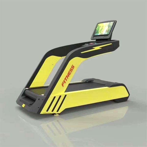 Equipo de gimnasio comercial Caminadora con pantalla táctil LCD Entrenamiento cardiovascular Caminadora para caminar
