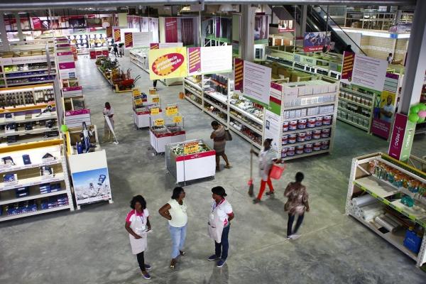 Édifices commerciaux en acier sur mesure préfabriqués pour les centres commerciaux des supermarchés