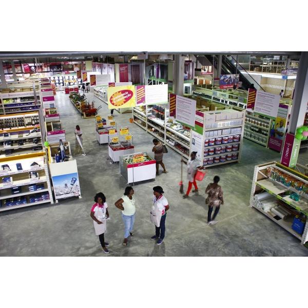 Édifices commerciaux en acier sur mesure préfabriqués pour les centres commerciaux des supermarchés