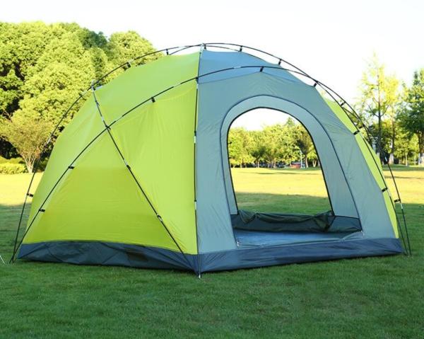 Double Layer 3 Doors Camping Tent Waterproof 8 to 10 Person Big Camping Tent Outdoor Camping Dome Tent(HT6029)