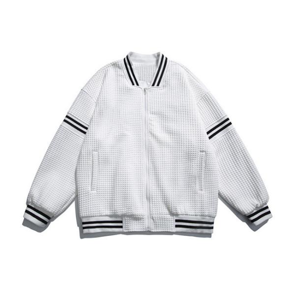 Вафля весны моды вышила людям куртки бейсбола и курткам улицы женщин свободным соответствуя