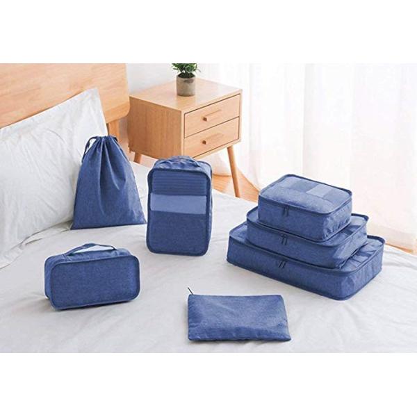 Large Capacity Bra And Underwear Travel Bag Packing Cubes 8pcs Organizers Set