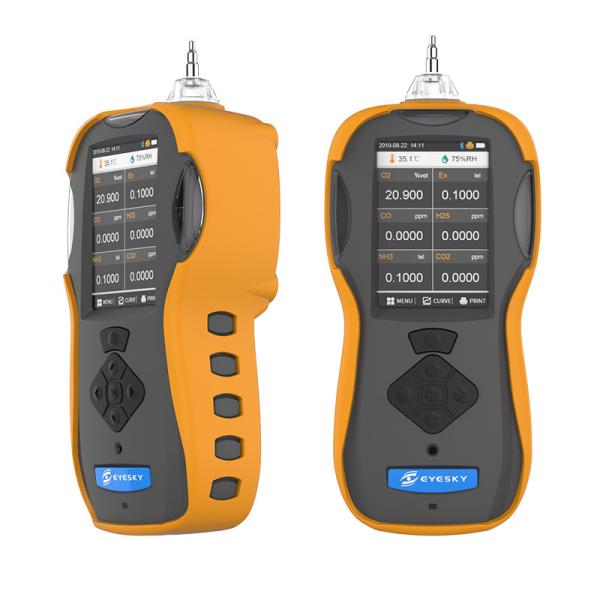 IP66 Portable Combustible Gas Detector Six Gas Analyser