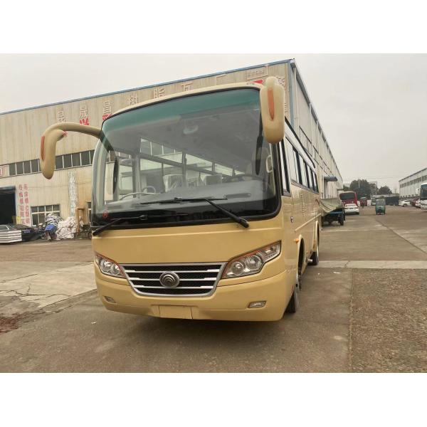 Yu tong 35 Seats Diesel School Bus with Manual Transmission and Leaf Spring Suspension