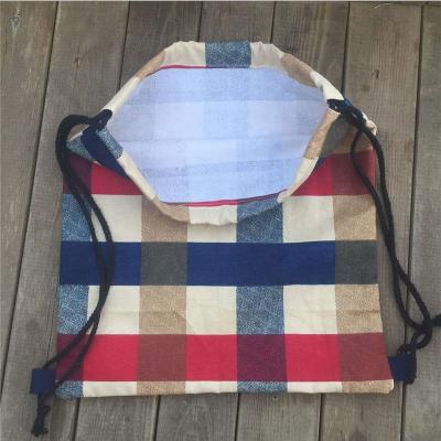 Organic Printed Beach Cotton Canvas Shoulder Tote Bag Bulk Durable For Easy Carrying