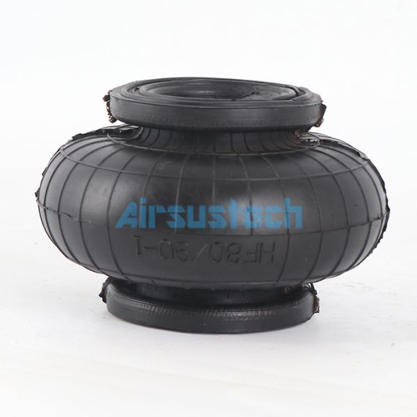 Single Convoluted Rubber Air Spring HF80/90-1 Total Strok 60 MM Industrial Air Bag