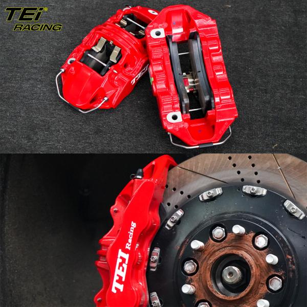 Kit de travagem frontal grande 6 Calibre de pistão com rotor 405x34mm sistema de travagem automático BBK para Buick Enclave 20 polegadas carrinha